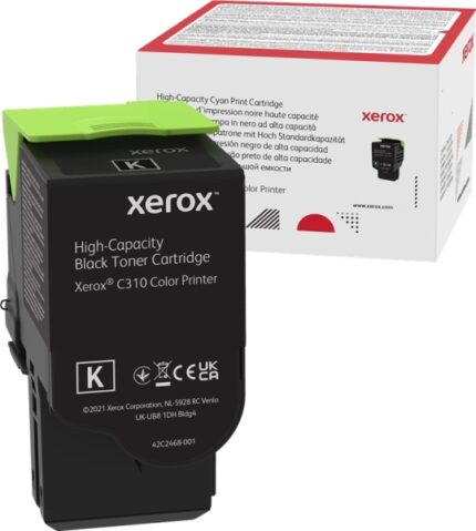 Cartuccia toner originale Xerox C310/C315 nero - 006R04364