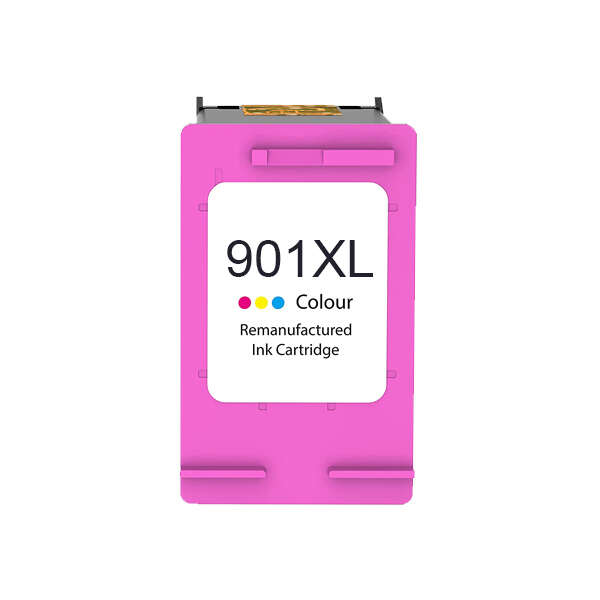 Cartuccia d'inchiostro a colori HP 901XL rigenerata - Sostituisce CC656AE Cartuccia d'inchiostro a colori HP 901XL rigenerata - Sostituisce CC656AE