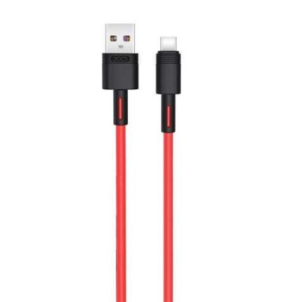 Cavo XO NBQ166 Ricarica rapida USB - Tipo C - 5A - 1 m - Colore rosso