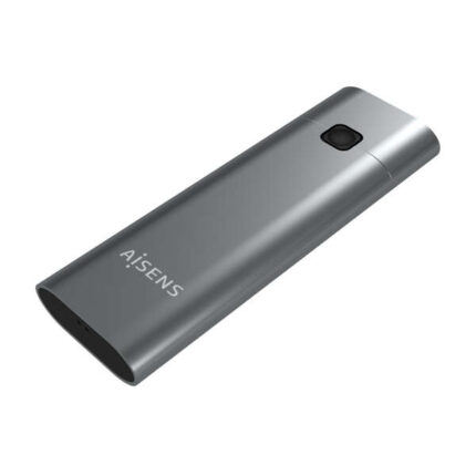 Aisens Box esterno M.2 (NGFF) NVMe a USB3.2 GEN2 - Colore grigio