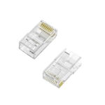 Aisens Confezione da 100 connettori RJ45 8 fili CAT.6 AWG24