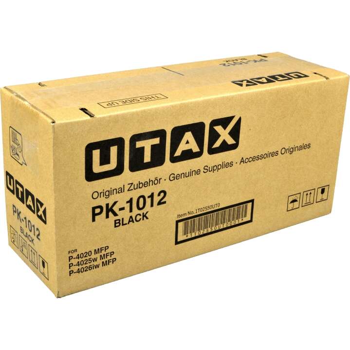 Utax PK1012 Nero Cartuccia toner originale - 1T02S50UT0 Utax PK1012 Nero Cartuccia toner originale - 1T02S50UT0