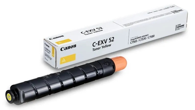 Canon CEXV52 Giallo Cartuccia toner originale - 1001C002 Canon CEXV52 Giallo Cartuccia toner originale - 1001C002