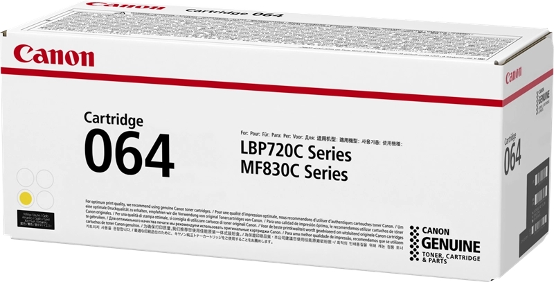 Canon 064 Giallo Cartuccia toner originale - 4931C001 Canon 064 Giallo Cartuccia toner originale - 4931C001