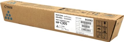 Ricoh Aficio MP-C305/MP-C305SPF Ciano Cartuccia toner originale - 842082/841595/MPC305E