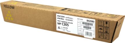 Ricoh Aficio MP-C305/MP-C305SPF Giallo Cartuccia toner originale - 842080/841597/MPC305E