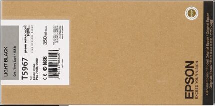 Epson T5967 Nero Light Cartuccia d'inchiostro originale - C13T596700