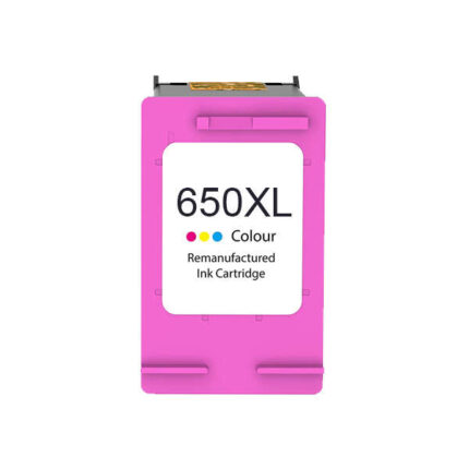 Cartuccia d'inchiostro a colori HP 650XL rigenerata - Sostituisce CZ102AE