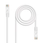 Nanocable Cavo di rete Patch cord LSZH Cat.6A UTP AWG24 25 cm - Colore bianco