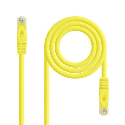 Nanocavo Cavo di rete Patch cord LSZH Cat.6A UTP AWG24 25 cm - Colore giallo