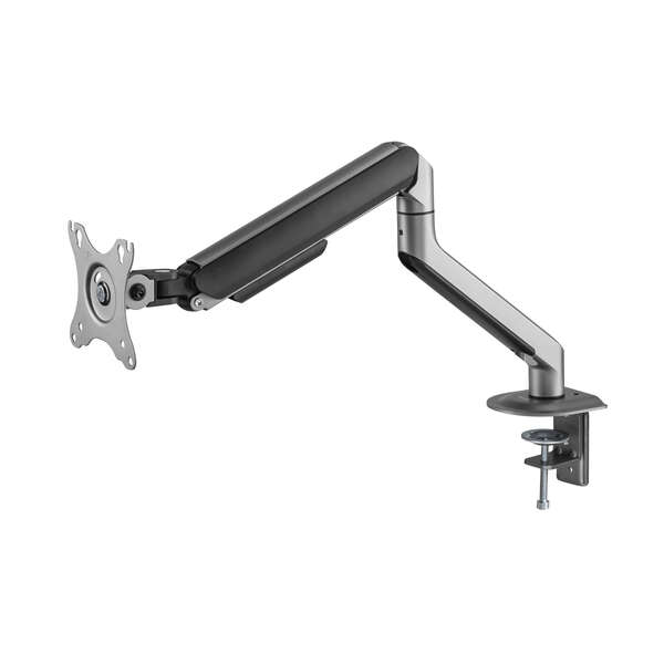 Tooq Supporto da tavolo per schermi girevole e inclinabile a 1 braccio 17-32" - Colore grigio Tooq Supporto da tavolo per schermi girevole e inclinabile a 1 braccio 17-32" - Colore grigio