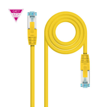 Nanocavo Cavo di rete Cat.7 LSZH SFTP PIMF AWG26 30 cm - Colore giallo