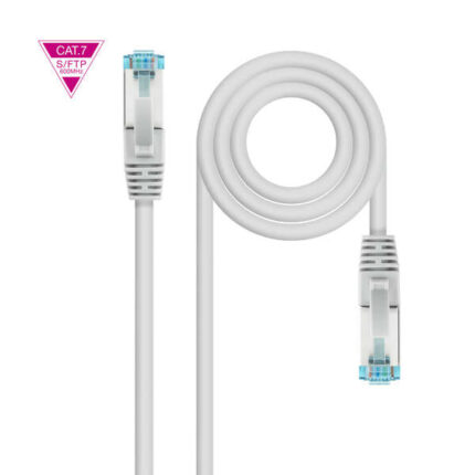 Nanocable Cavo di rete Patch cord Cat.7 LSZH SFTP PIMF AWG26 25 m - Colore grigio