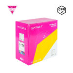 Nanocavo Cavo di rete Cat. 7 600Mhz LSZH SFTP PIMF AWG23 100m - Colore arancione