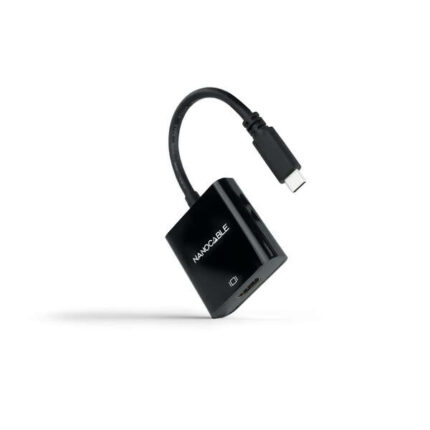 Nanocavo convertitore da USB-C a HDMI 4K - 15 cm - Colore nero