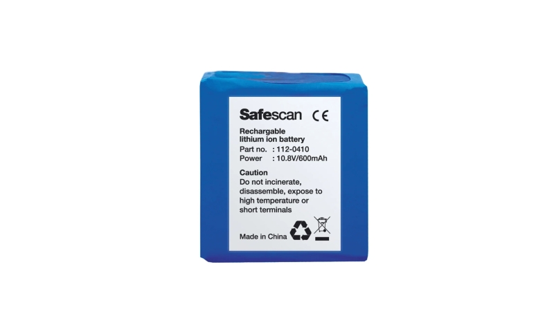 Safescan LB-105 Batteria ricaricabile per rilevatori di banconote false Safescan 155-S Safescan LB-105 Batteria ricaricabile per rilevatori di banconote false Safescan 155-S