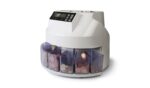 Safescan 1250 Contamonete e classificatore di monete - 220 monete al minuto - Capacità fino a 500 monete