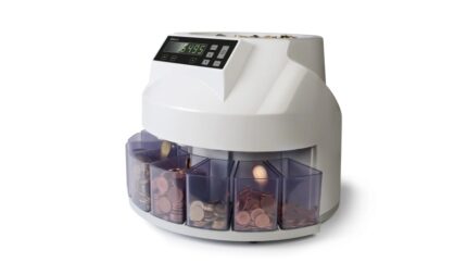 Safescan 1250 Contamonete e classificatore di monete - 220 monete al minuto - Capacità fino a 500 monete