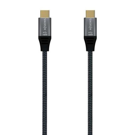 Cavo USB 3.2 Gen2x2 in alluminio Aisens 20 Gbps 8K@30Hz 5A 100W E-Mark
