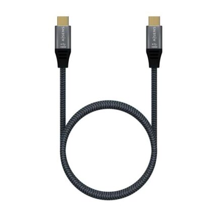 Cavo USB 3.2 Gen2x2 in alluminio Aisens 20 Gbps 8K@30Hz 5A 100W E-Mark