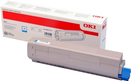 Cartuccia toner originale OKI C813 Ciano - 46471115