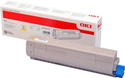 OKI C813 Giallo Cartuccia toner originale - 46471113