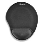 Tappetino per mouse ergonomico NGS Kilim Gel - Imbottitura in gel - Supporto per il polso - Misure 25x21 cm - Colore nero