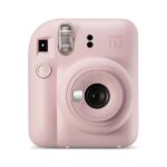 Fujifilm Instax Mini 12 Blossom Pink Fotocamera istantanea - Dimensioni immagine 62x46 mm - Flash automatico - Esposizione automatica - Mini specchio per selfie - Modalità primo piano