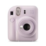 Fujifilm Instax Mini 12 Lilac Purple Fotocamera istantanea - Dimensioni immagine 62x46 mm - Flash automatico - Esposizione automatica - Mini specchio per selfie - Modalità primo piano