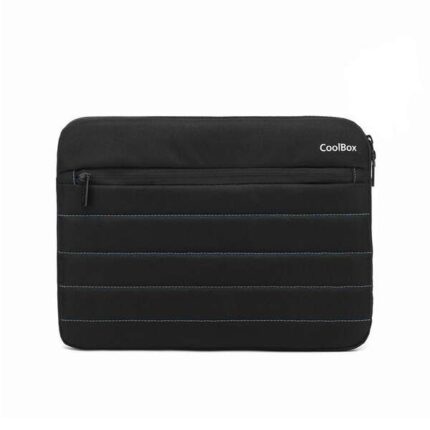 CoolBox Custodia per tablet/netbook/portatile fino a 13" - Imbottita - Tessuto impermeabile - Chiusura con cerniera - Colore nero
