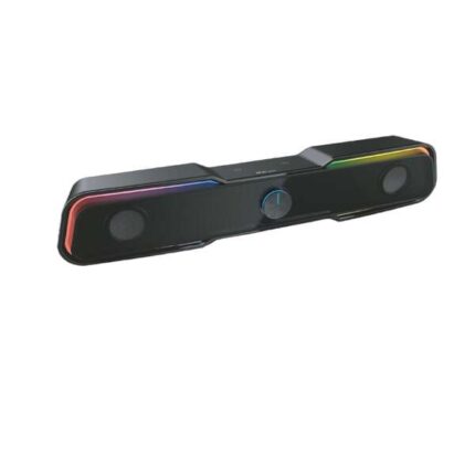 3GO Droxio Nessye Barra audio 2.0 10W - Illuminazione RGB - Connettività Bluetooth 5.0 + Jack da 3
