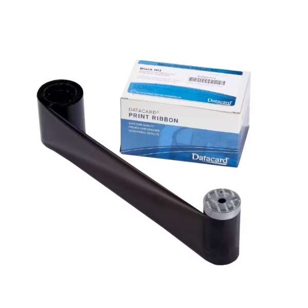 Datacard 533000-053 Nastro originale - Colore nero Datacard 533000-053 Nastro originale - Colore nero