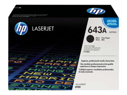 HP Q5950A Nero Cartuccia toner originale - 643A