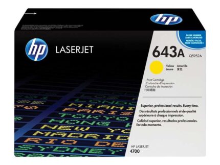 HP Q5952A Cartuccia toner originale giallo - 643A