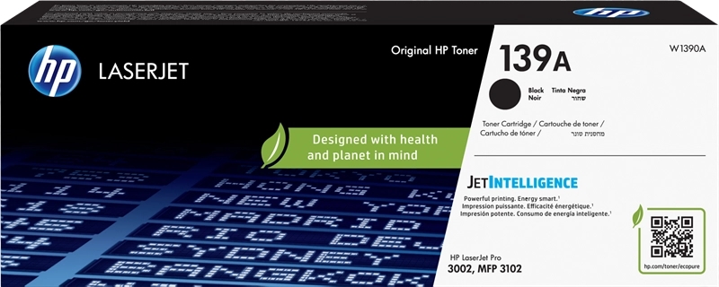 HP W1390A Nero Cartuccia toner originale - 139A HP W1390A Nero Cartuccia toner originale - 139A