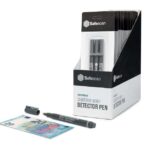 Safescan 30 Blister con 3 penne rilevatori di banconote false - Verifica in 2 secondi - Inchiostro a base di iodio