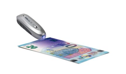Safescan 35 Rilevatore portatile di banconote false - Verifica di filigrane