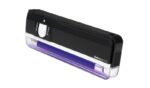 Safescan 40H Rilevatore portatile di banconote false - Lampada ultravioletta da 4W - Torcia LED per verifica visiva
