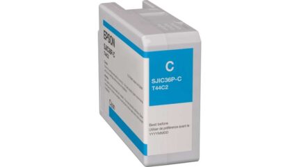 Epson SJIC36P Ciano Cartuccia d'inchiostro originale - C13T44C240/SJIC36P(C)