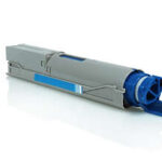 OKI C3520/C3530/MC350/MC360 Cartuccia toner generica ciano - Sostituisce 43459371