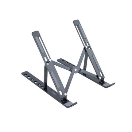 Tooq Supporto elevatore pieghevole in alluminio per laptop - Colore grigio