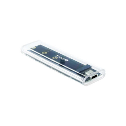 Tooq Custodia esterna SSD M.2 NGFF/NVMe USB-C 3.1 Gen2 RGB