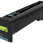 Lexmark CX825/CX860 Cartuccia toner originale ciano - 82K2XC0/82K2XCE