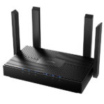 Cudy WR3000 Smart Router WiFi 6 AX3000 Dual Band - 1 porta Wan 1000/100/10 Mbps e 3 porte Lan 1000/100/10 Mbps - 4 antenne esterne