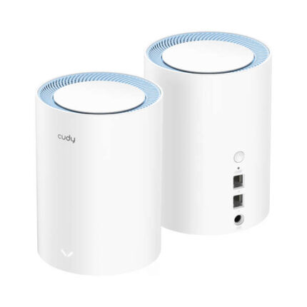 Cudy M1200 Confezione da 2 sistemi WiFi Mesh AC1200 Dual Band - 867 Mbps a 5 GHz
