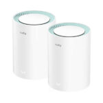 Cudy M1300 Confezione da 2 sistemi WiFi Mesh AC1200 Dual Band - 867 Mbps a 5 GHz