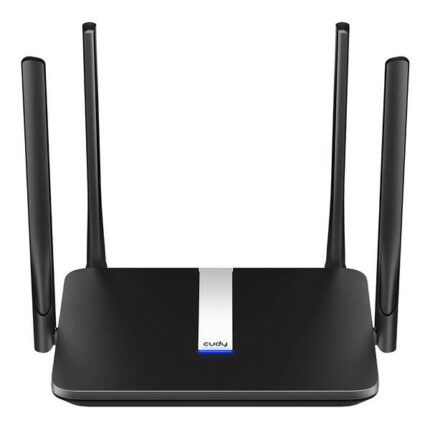 Cudy LT500 Router WiFi AC1200 4G LTE Dual Band - 1 porta Wan 10/100Mbps e 3 porte Lan 10/100Mbps - 4 antenne esterne