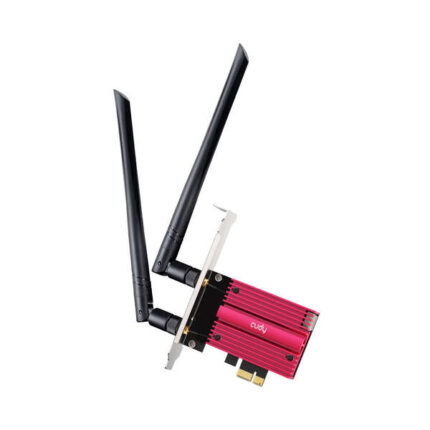 Cudy WE3000S Adattatore di rete PCI-e AX5400 WiFi 6E Tri-Banda - Bluetooth 5.2 - 2 antenne esterne