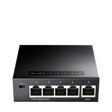 Cudy GS105 Switch 5 porte Gigabit adattabili 10/100/1000 Mbps