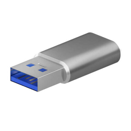Mini adattatore USB 3.2 Gen2/USB 2.03A Aisens - Tipo USB-C/H-A/M - Colore grigio